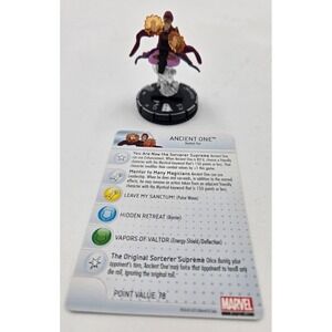 HeroClix Ancient One #037 Amazing Spider-Man Rare Legacy Strange Tales w/ card